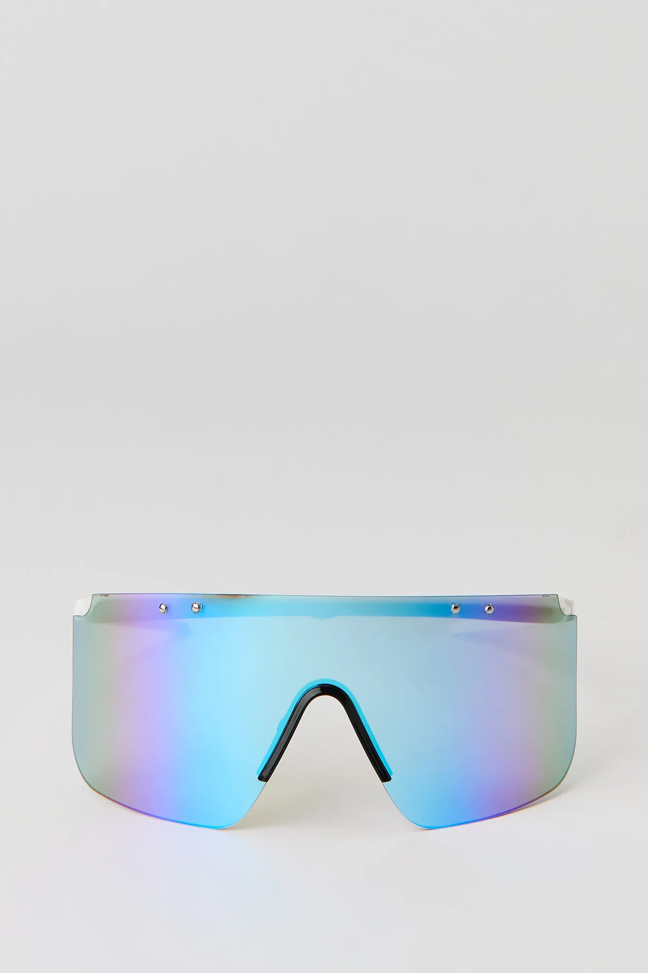 Rimless Shield Sunglasses