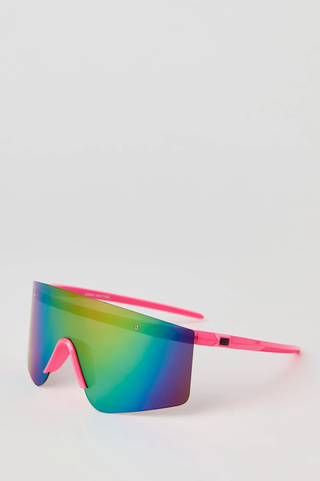 Rimless Shield Sunglasses