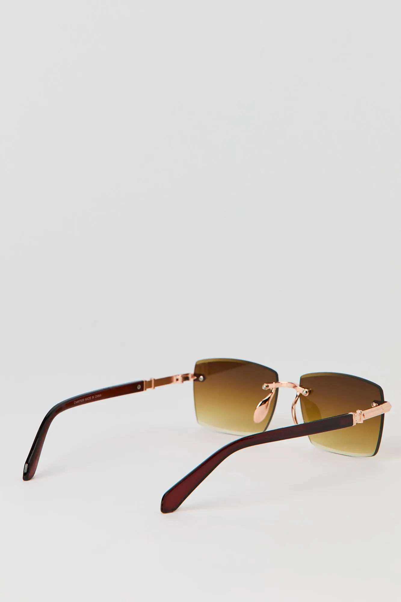 Rimless Square Sunglasses
