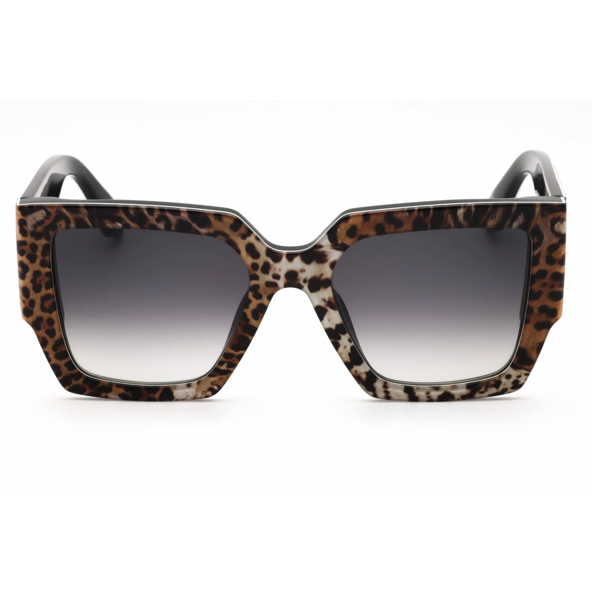 Roberto Cavalli Women's Sunglasses - Shiny Leopard/Black Full Rim Frame | SRC067N 0ALF