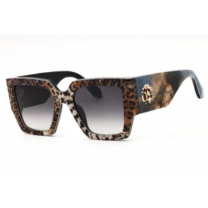 Roberto Cavalli Women's Sunglasses - Shiny Leopard/Black Full Rim Frame | SRC067N 0ALF