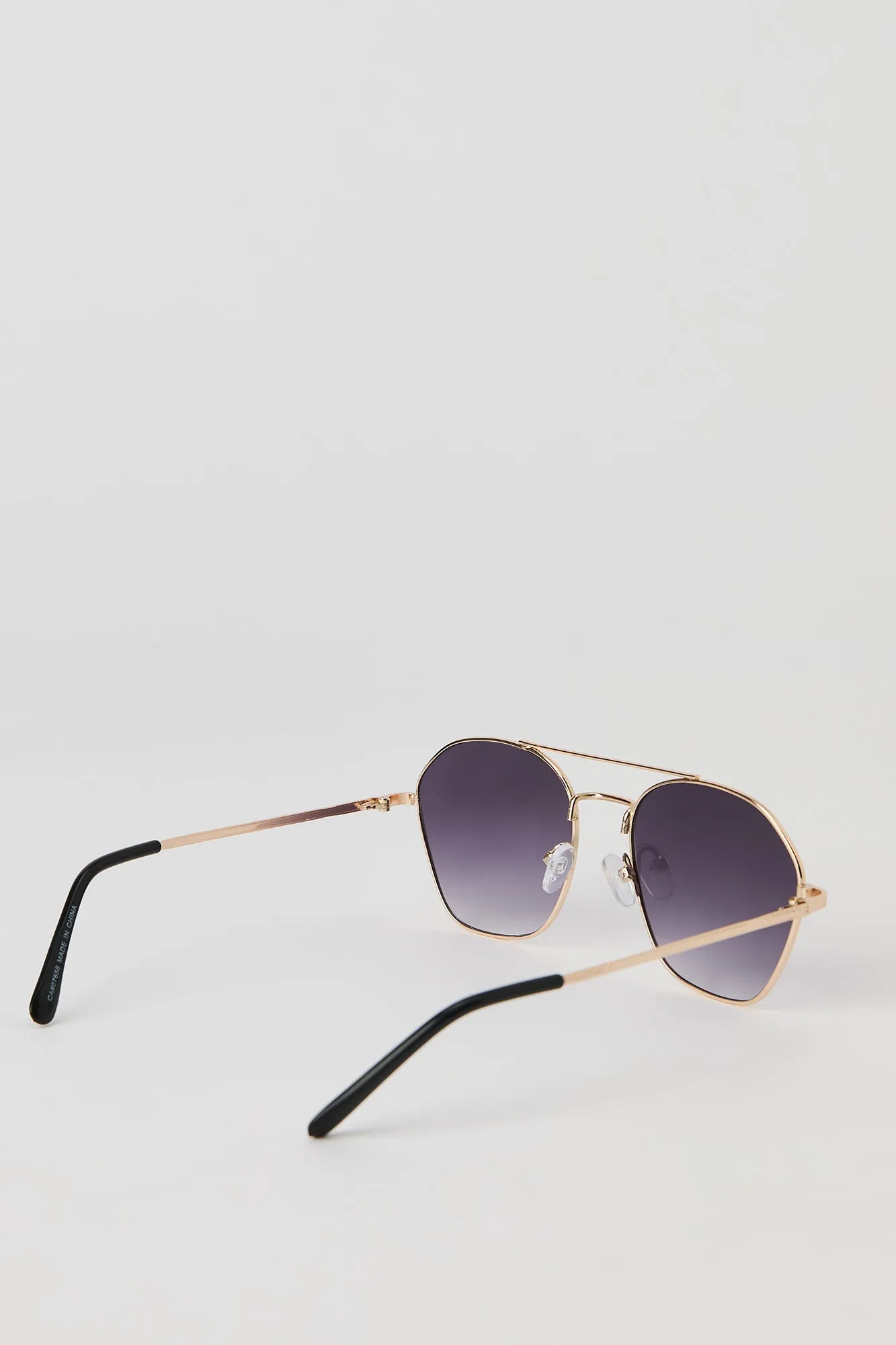 Round Aviator Sunglasses