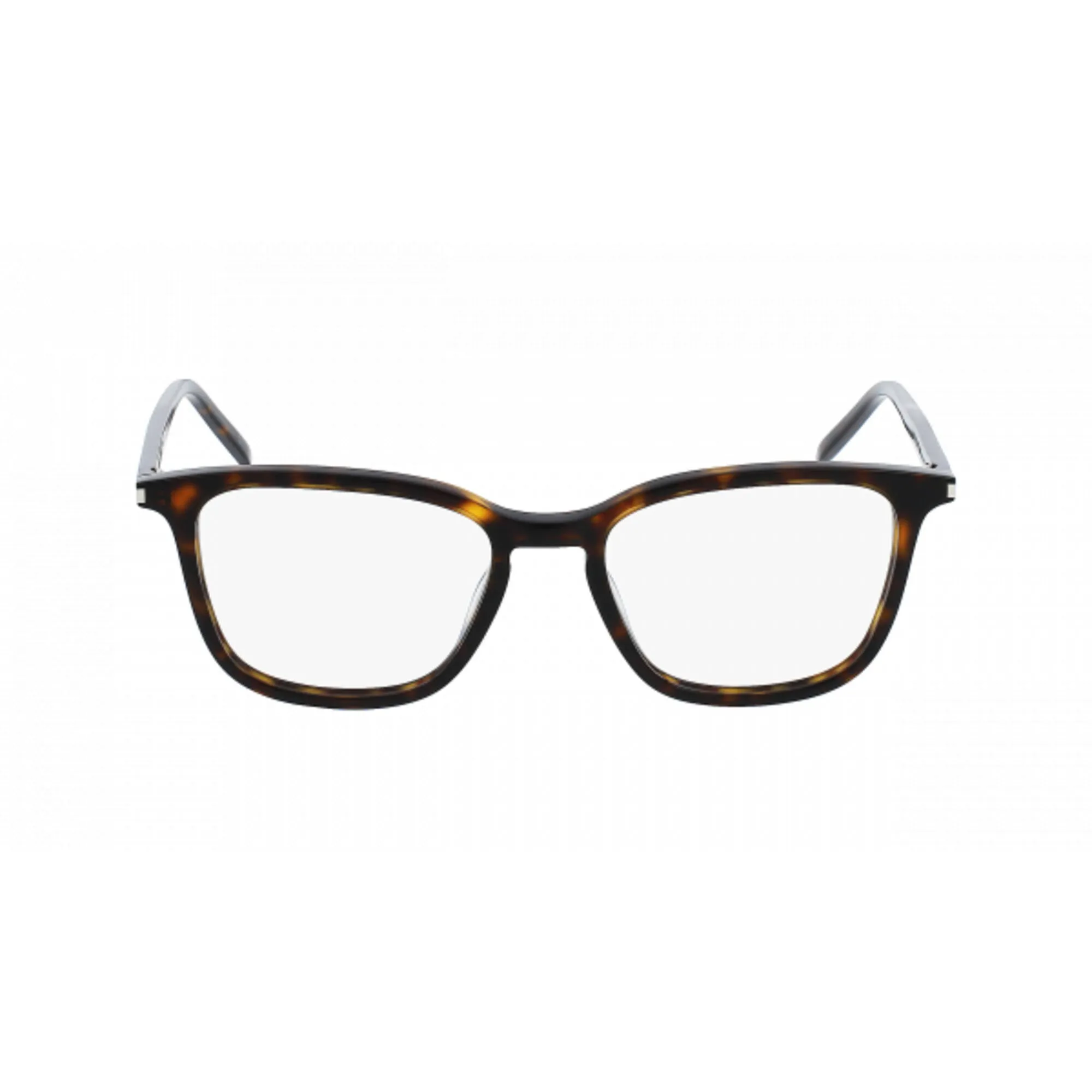 Saint Laurent Men's Eyeglasses - Havana Acetate Square Frame Demo Lens | SL479 002