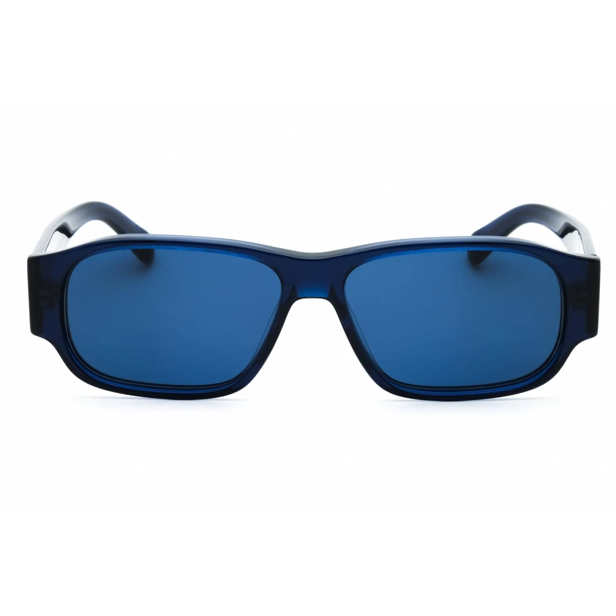 Salvatore Ferragamo Men's Sunglasses - Transparent Blue Acetate Frame | SF1109S 432