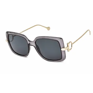 Salvatore Ferragamo Women's Sunglasses - Grey Injected Propionate Frame | SF913S 057