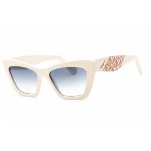 Salvatore Ferragamo Women's Sunglasses - Ivory Frame Blue Gradient Lens | SF1081SE 103