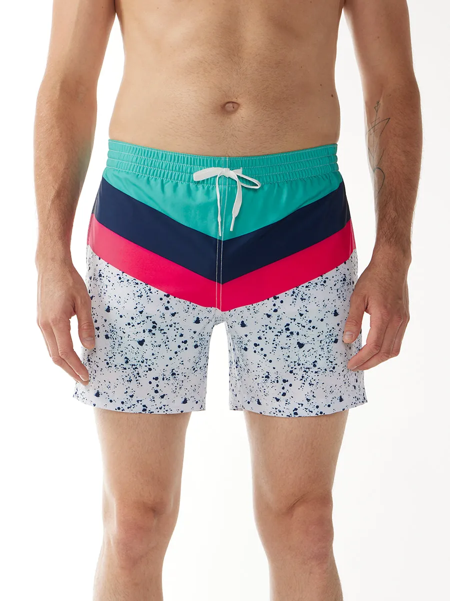 The Aquatic Libations 5.5" (Classic Lined Swim Trunk)