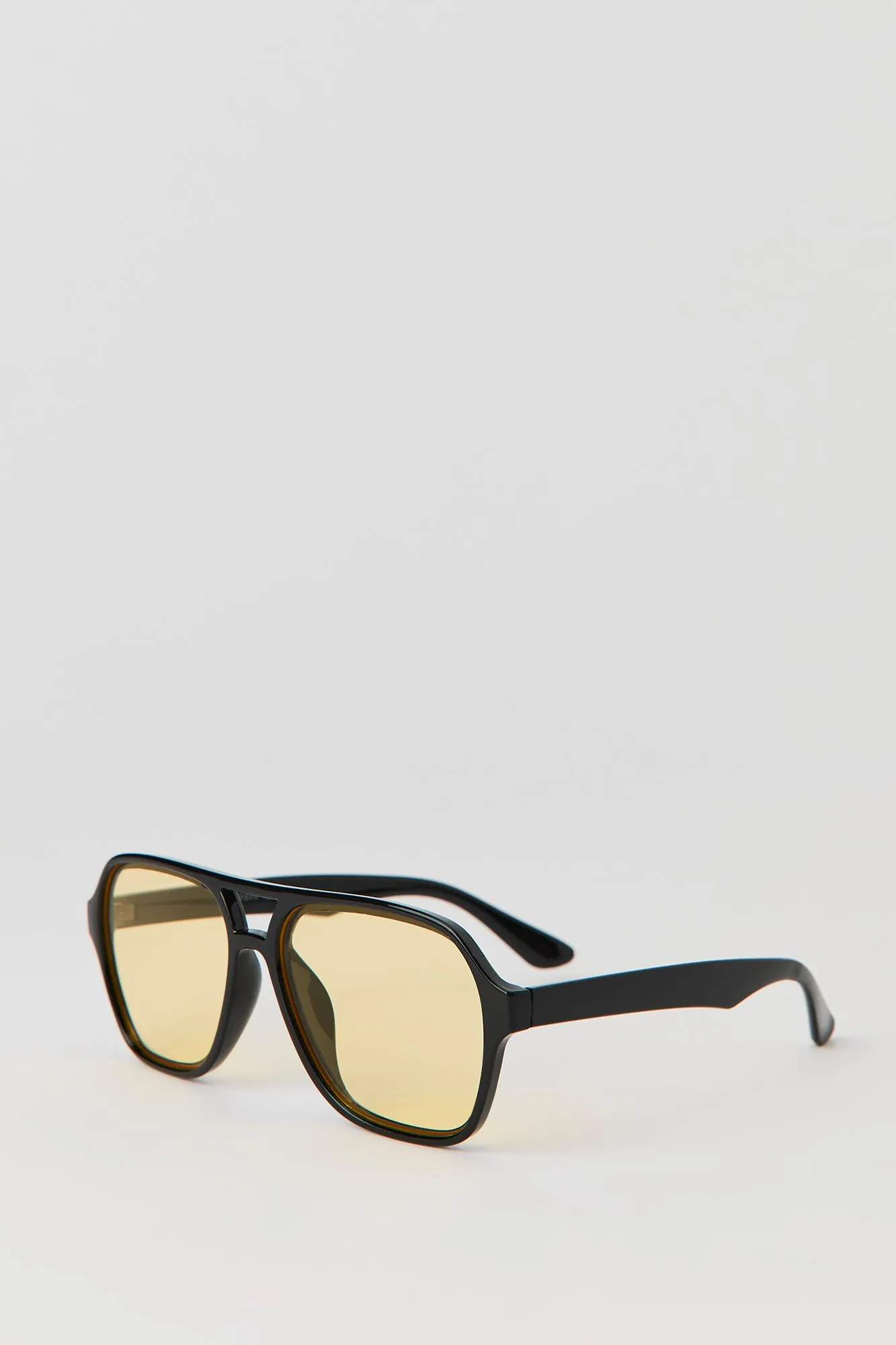 Thick Aviator Sunglasses