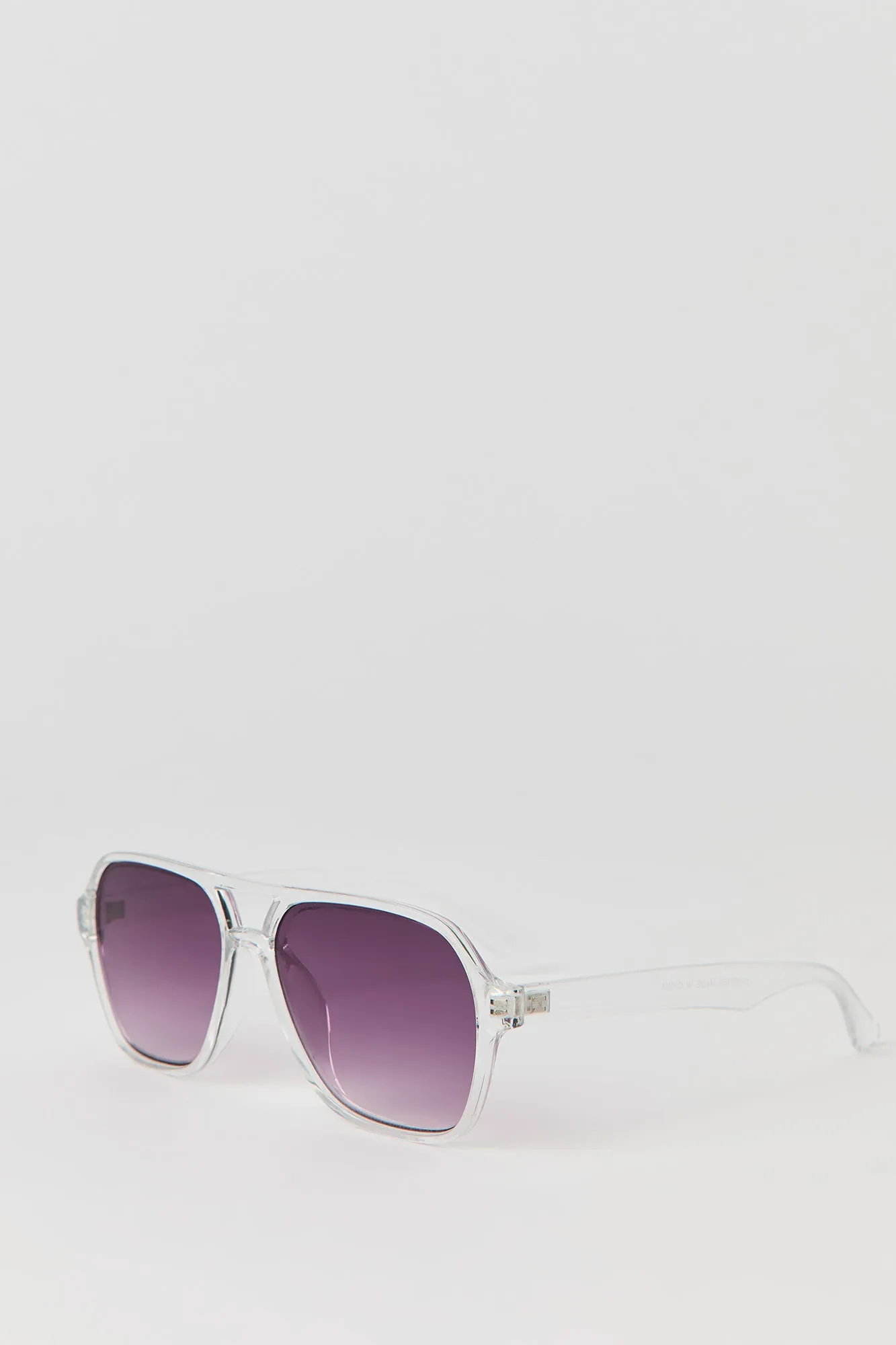 Thick Aviator Sunglasses