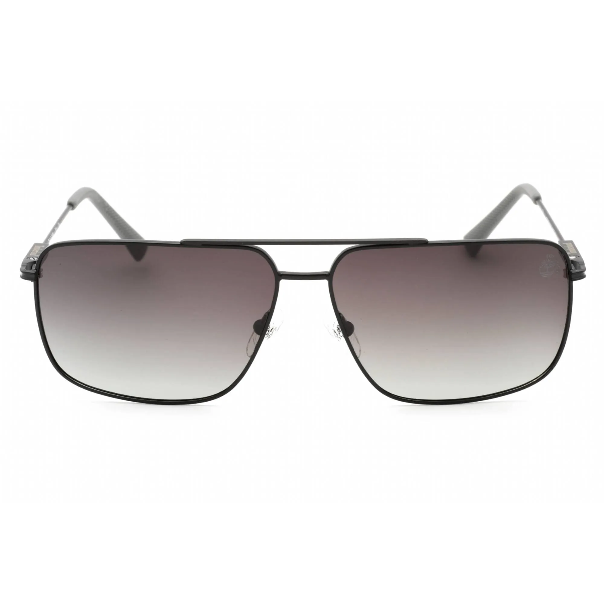 Timberland Men's Sunglasses - Polarized Lens Matte Black Rectangular | TB9292 02D