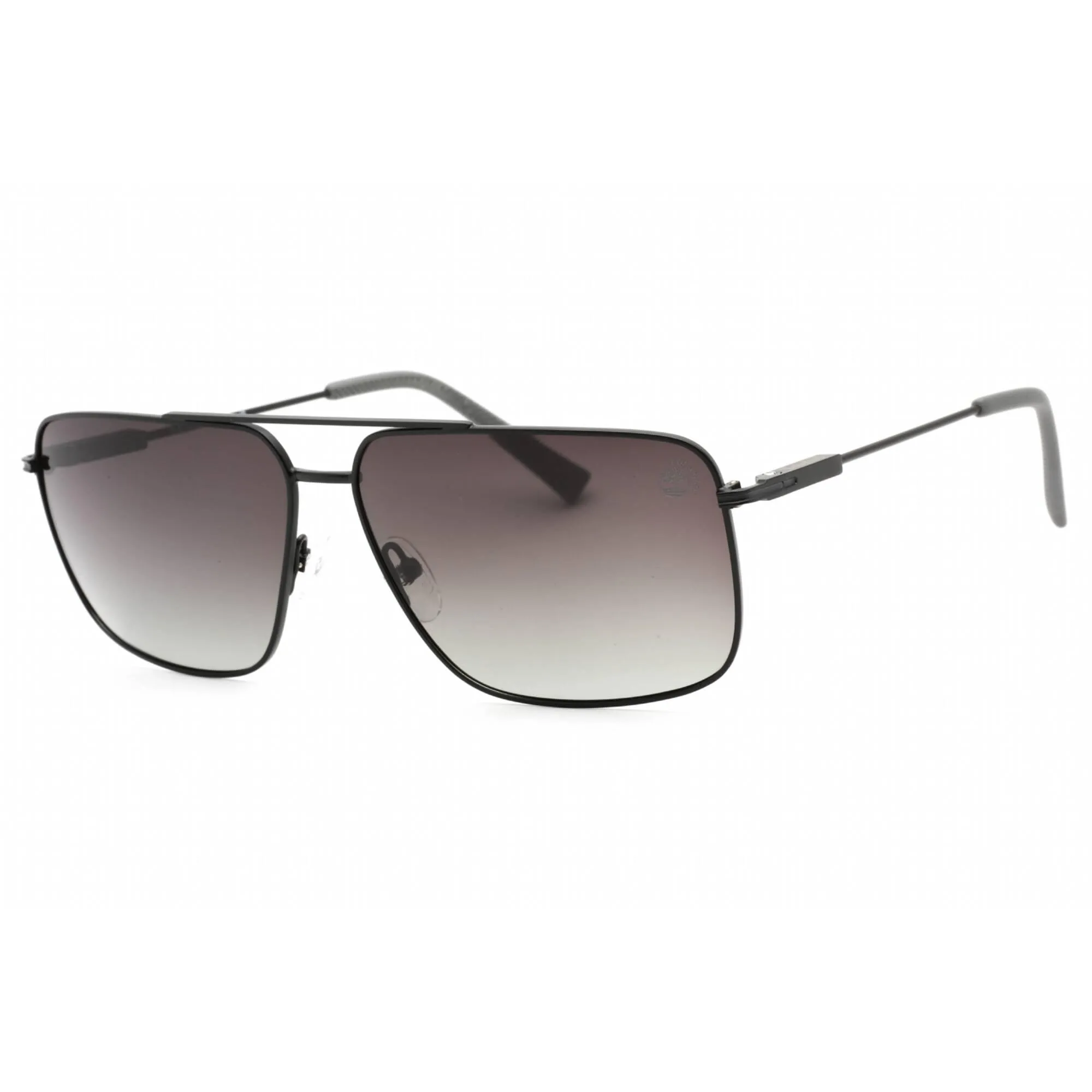 Timberland Men's Sunglasses - Polarized Lens Matte Black Rectangular | TB9292 02D