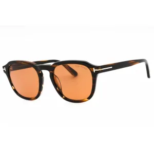 Tom Ford Men's Sunglasses - Havana/Other Square Full Rim Frame Brown Lens | FT0931 56E