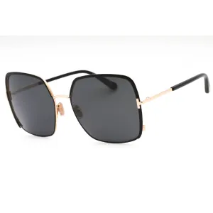 Tom Ford Women's Sunglasses - Matte Black Metal Butterfly Full Rim Frame | FT1006 02A