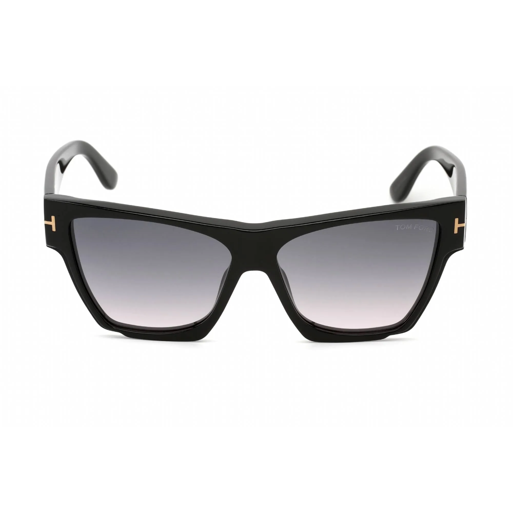 Tom Ford Women's Sunglasses - Shiny Black Plastic Cat Eye Shape Frame | FT0942 01B