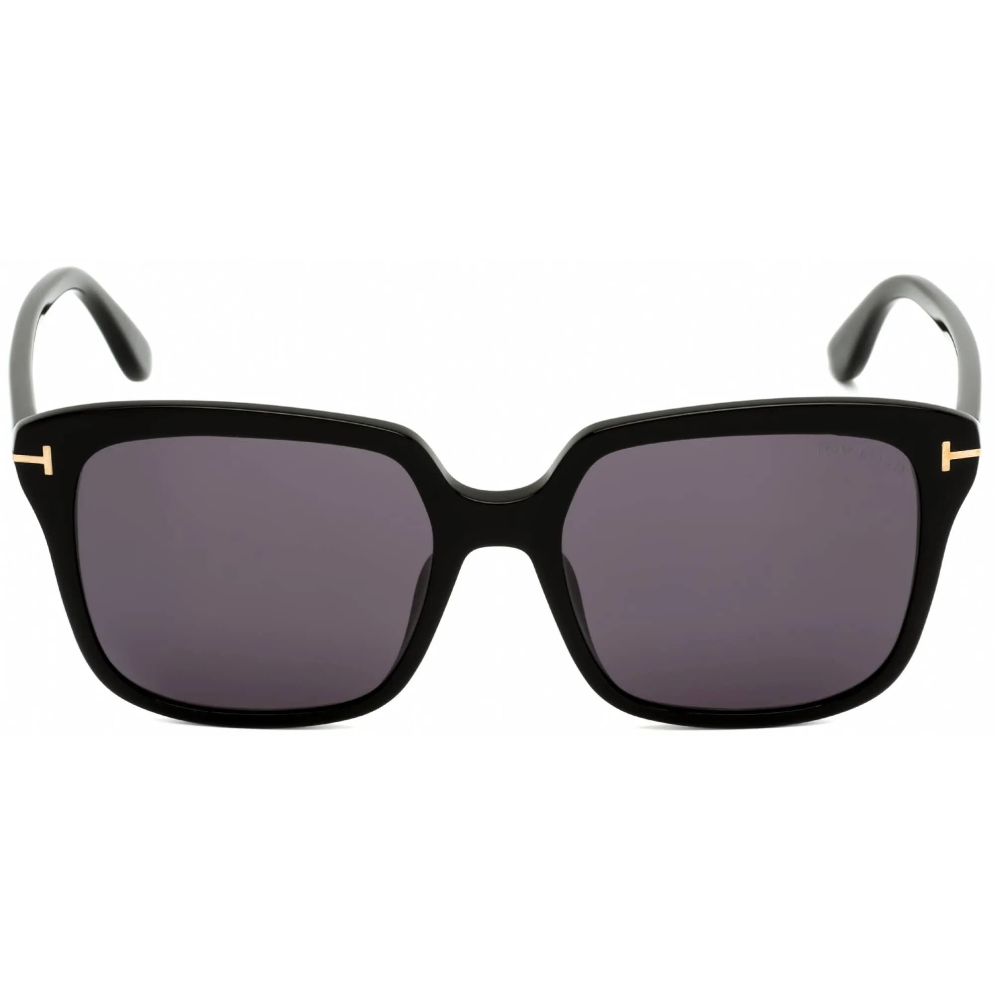 Tom Ford Women's Sunglasses - Shiny Black Plastic Square Full Rim Frame | FT0788 01A
