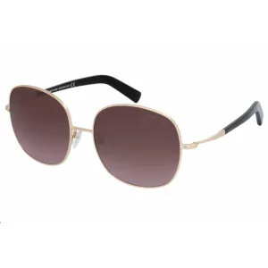 Tom Ford Women's Sunglasses - Shiny Rose Gold Frame Violet Gradient Lens | FT0499 28T