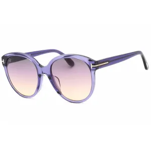 Tom Ford Women's Sunglasses - shiny Transparent Violet Full Rim Frame | FT0957-D 83B