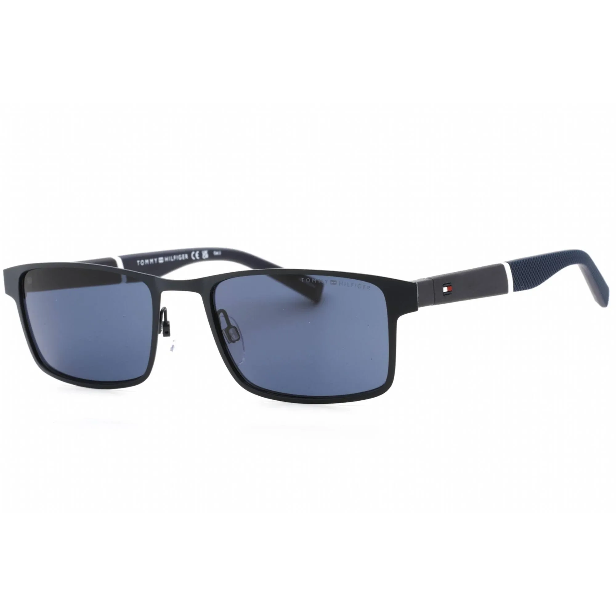 Tommy Hilfiger Men's Sunglasses - Matte Blue Full Rim Rectangular | TH 1904/S 0FLL KU