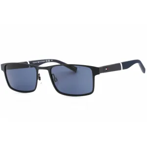 Tommy Hilfiger Men's Sunglasses - Matte Blue Full Rim Rectangular | TH 1904/S 0FLL KU