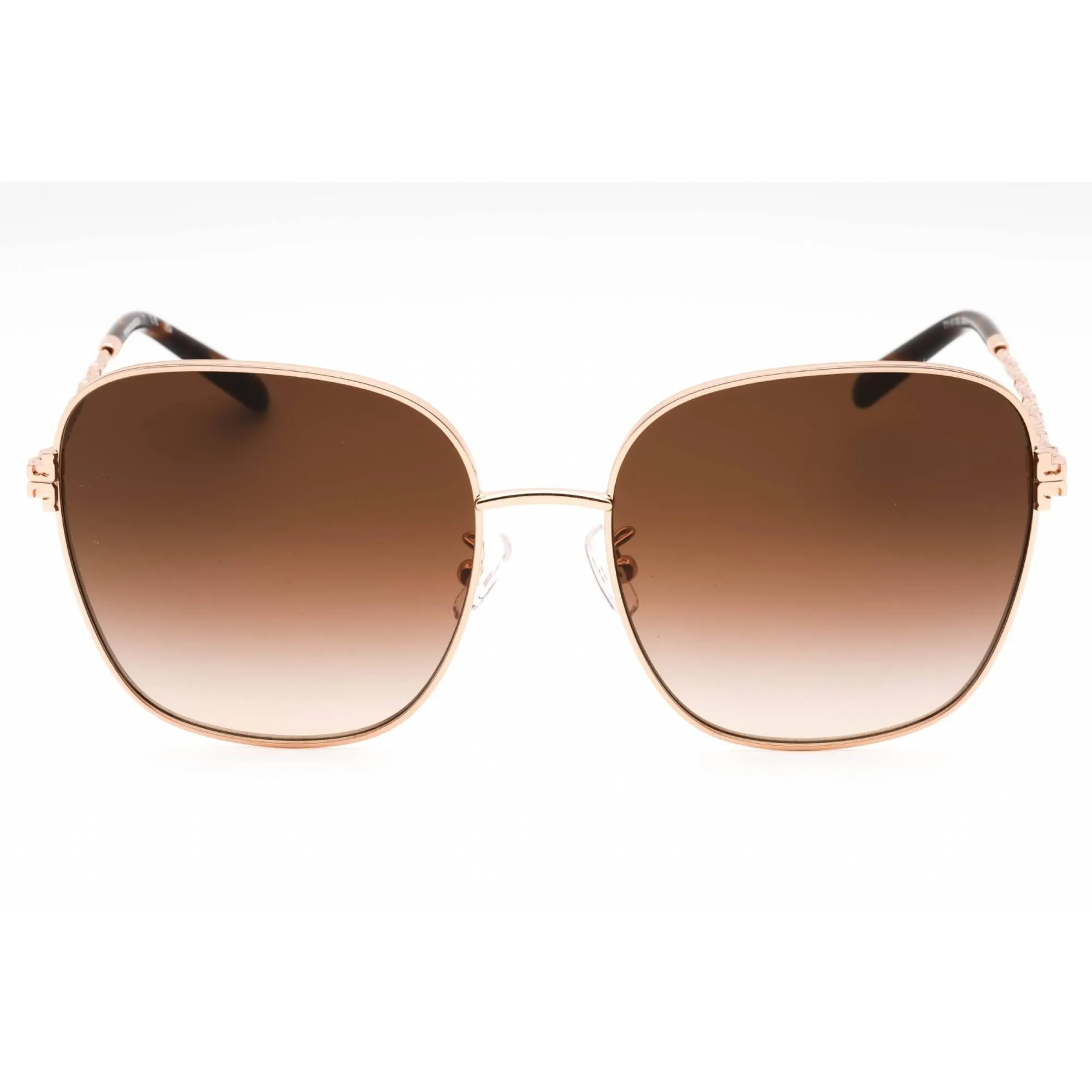Tory Burch Women's Sunglasses - Rose Gold Square Shape Full Rim Frame | 0TY6108 335313