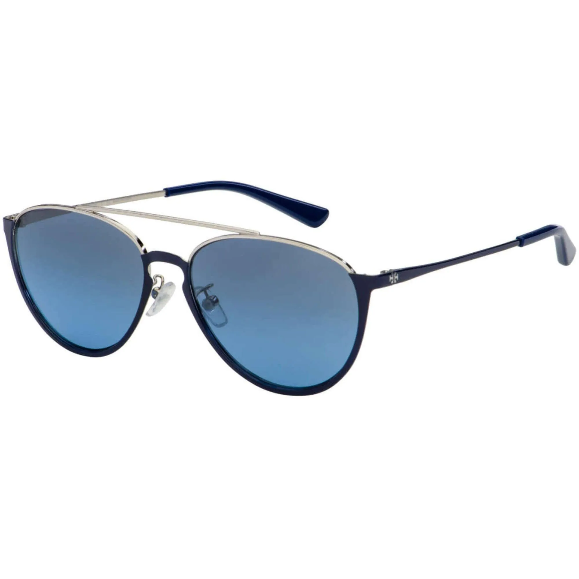 Tory Burch Women's Sunglasses - Shiny Silver/Navy Frame | TORY BURCH 0TY6075 32848F