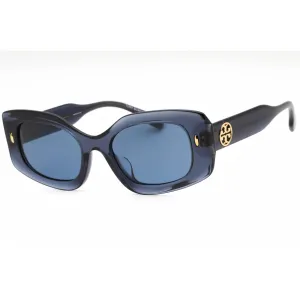 Tory Burch Women's Sunglasses - Transparent Blue Full Rim Frame | 0TY7202U 196380
