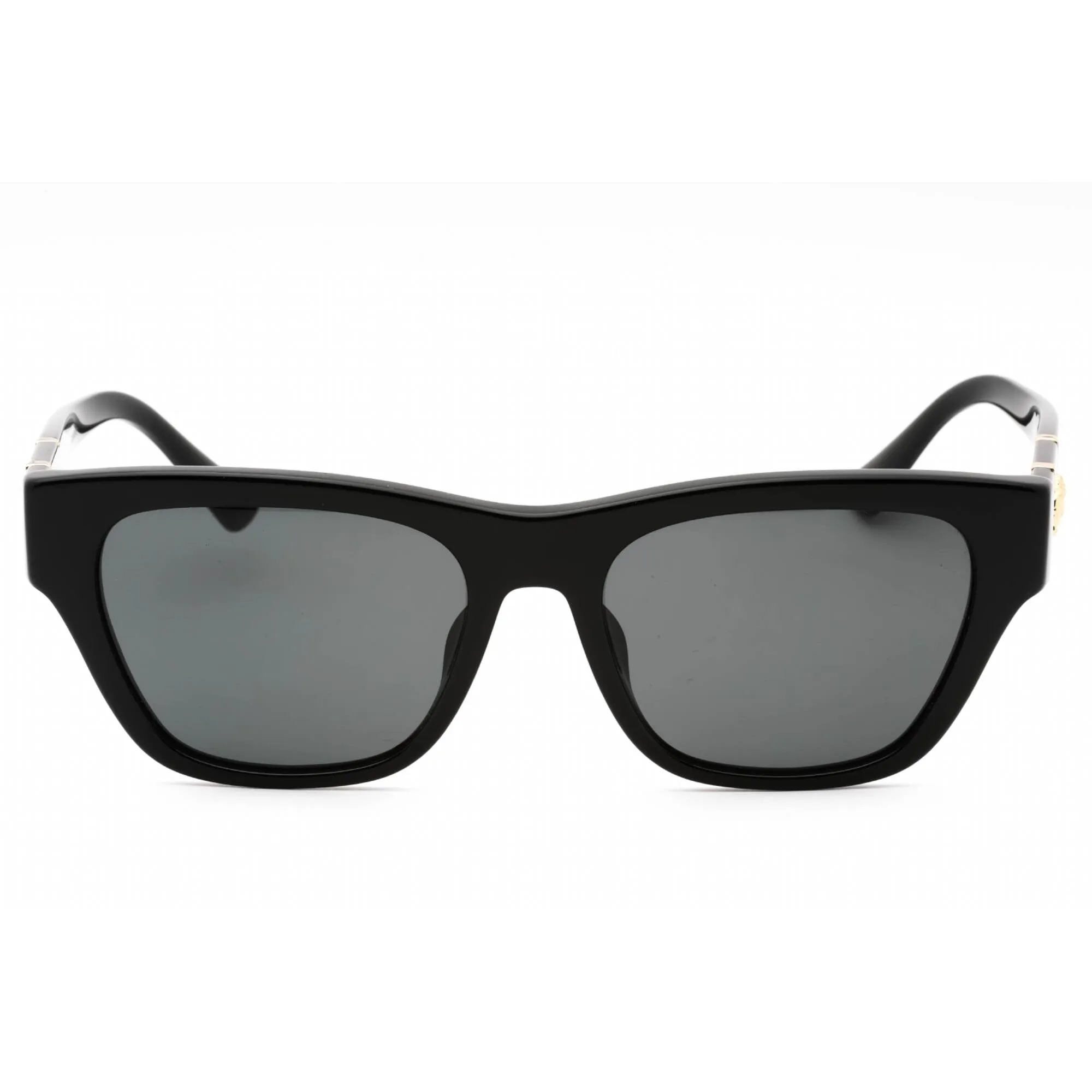 Versace Men's Sunglasses - Black Plastic Full Rim Frame Grey Lens | 0VE4457F GB1/87