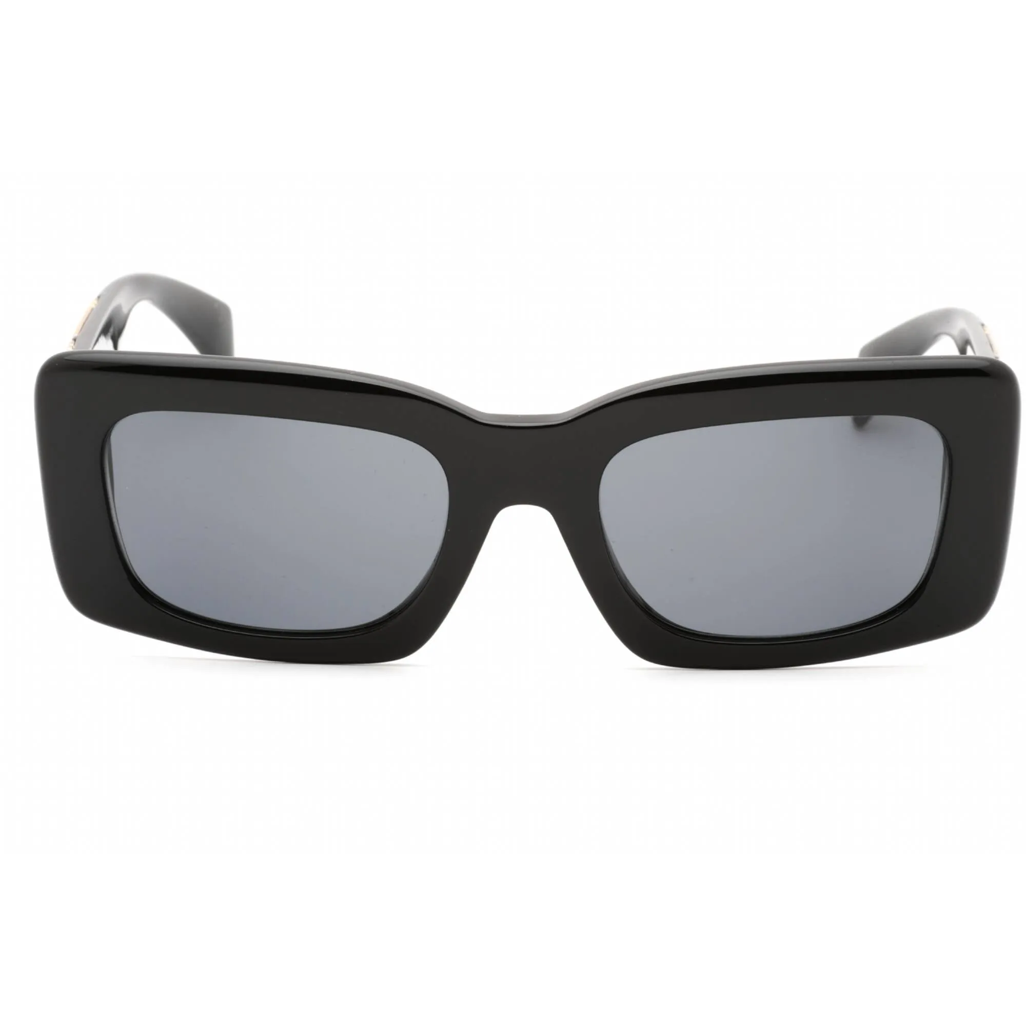 Versace Women's Sunglasses - Black Plastic Rectangular Shape Frame | 0VE4444U GB1/87