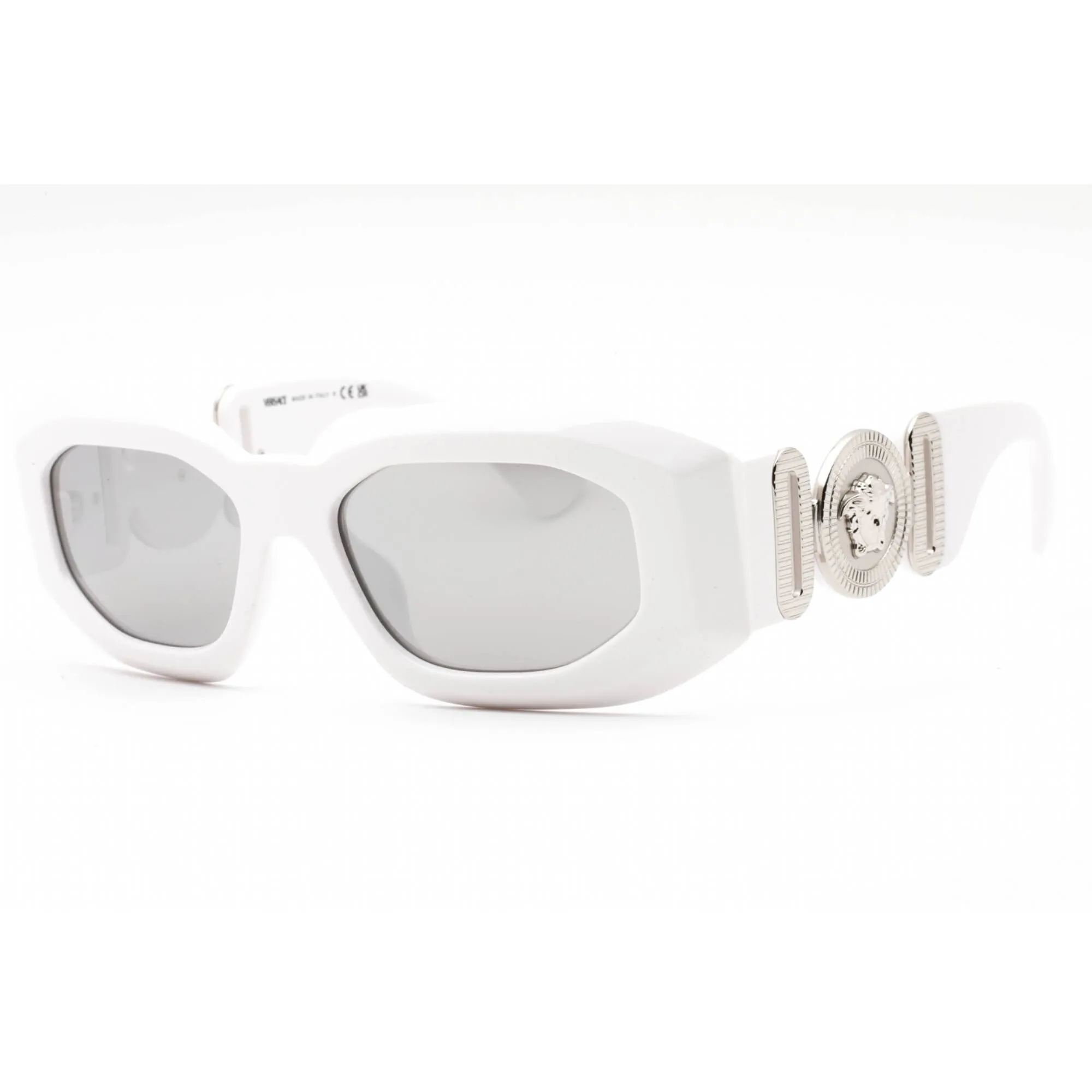 Versace Women's Sunglasses - Light Grey Mirror Silver Lens Full Rim | 0VE4425U 314/6G